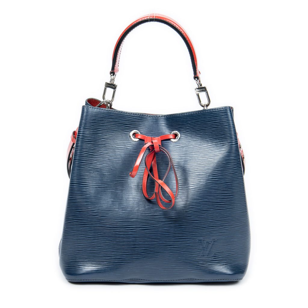 Shoulder Bag Neonoe Bicolor MM Navy Epi