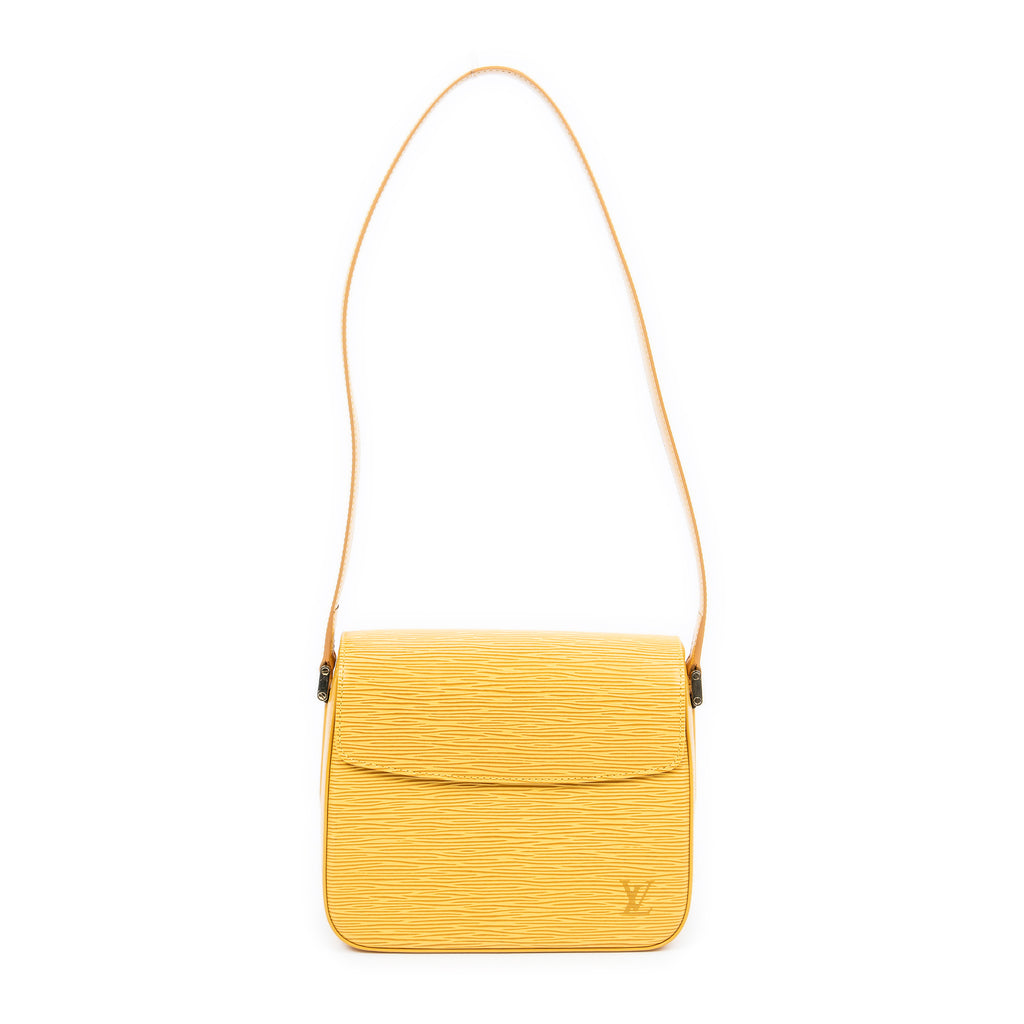 Shoulder Bag Buci Yellow Epi