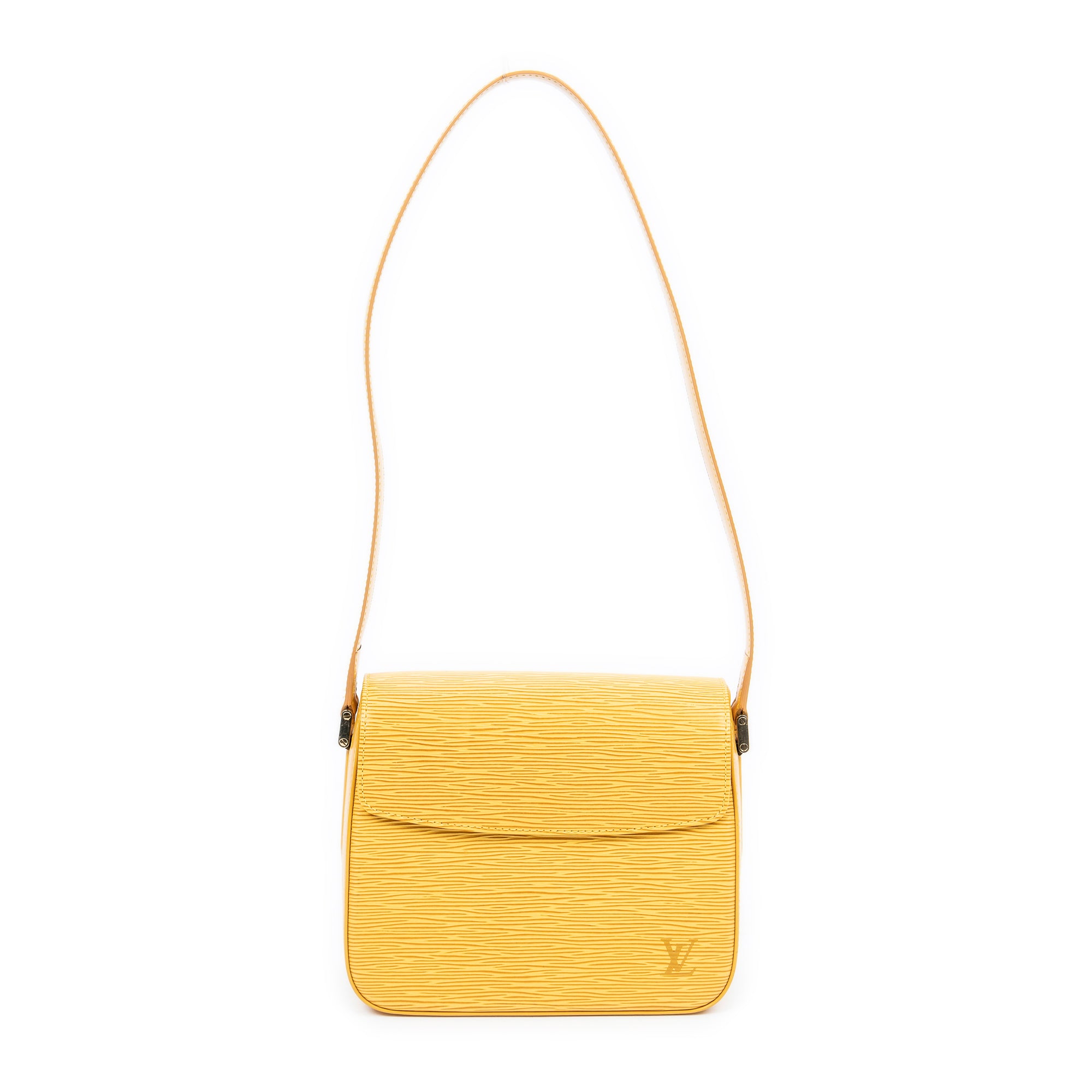 Shoulder Bag Buci Yellow Epi