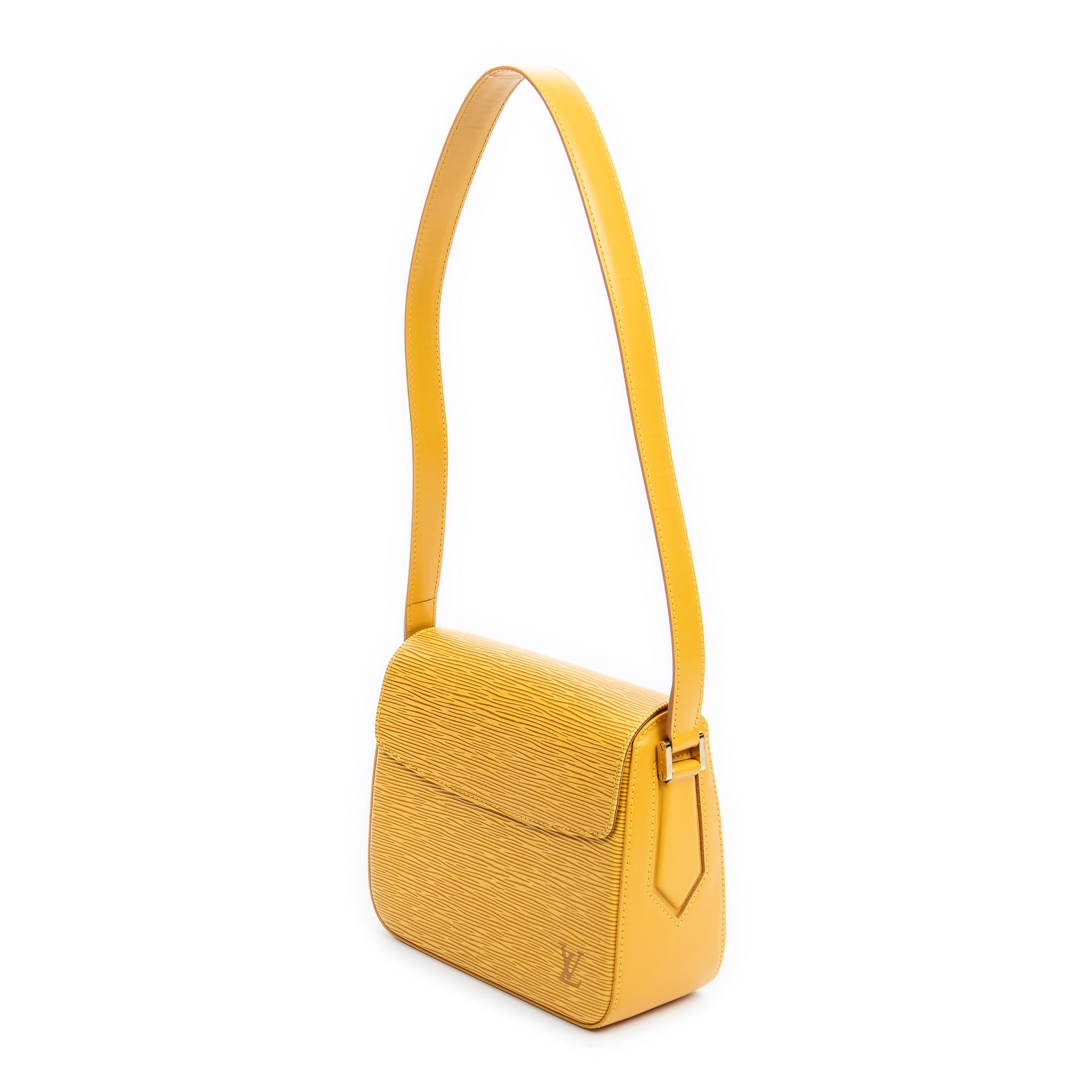 Shoulder Bag Buci Yellow Epi