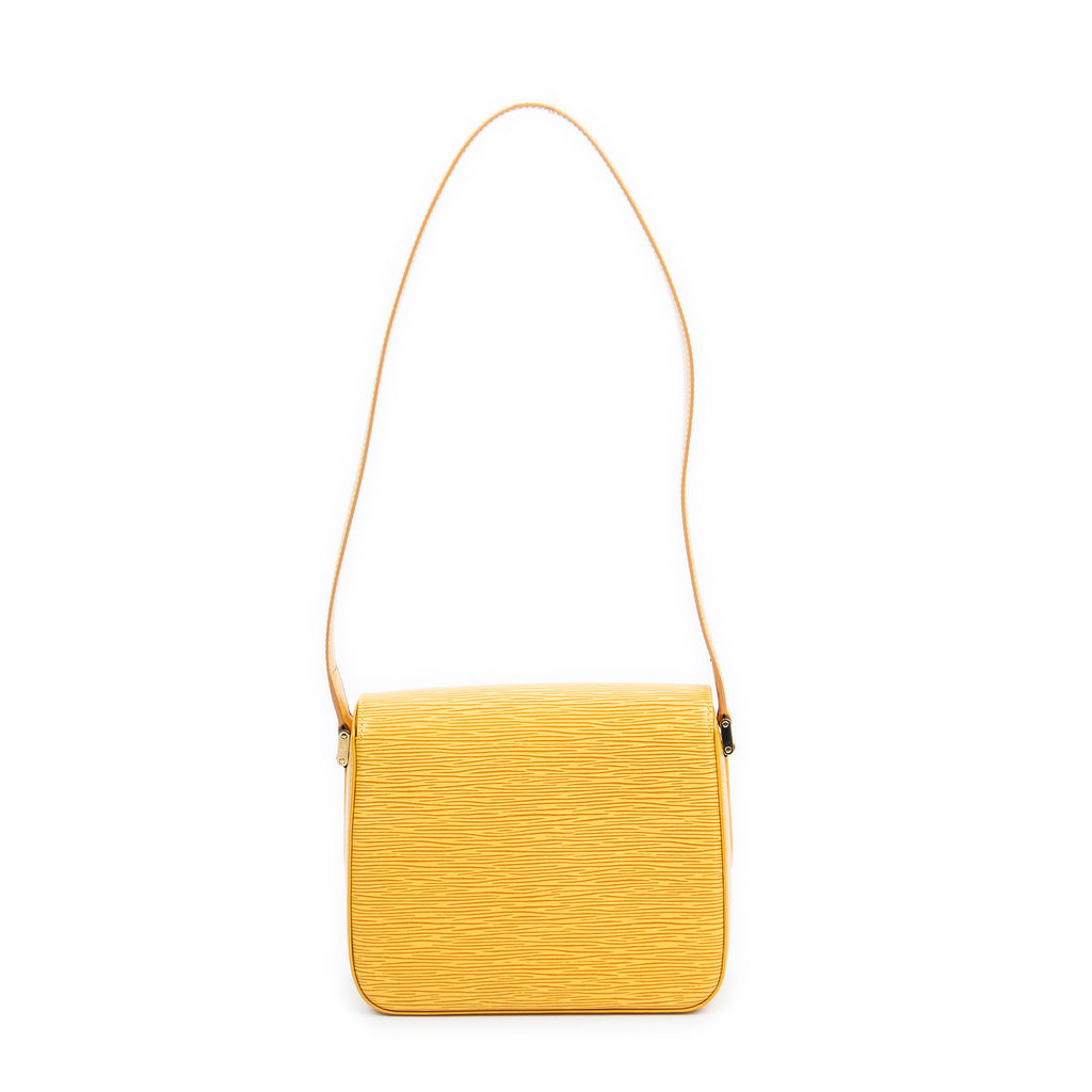 Shoulder Bag Buci Yellow Epi