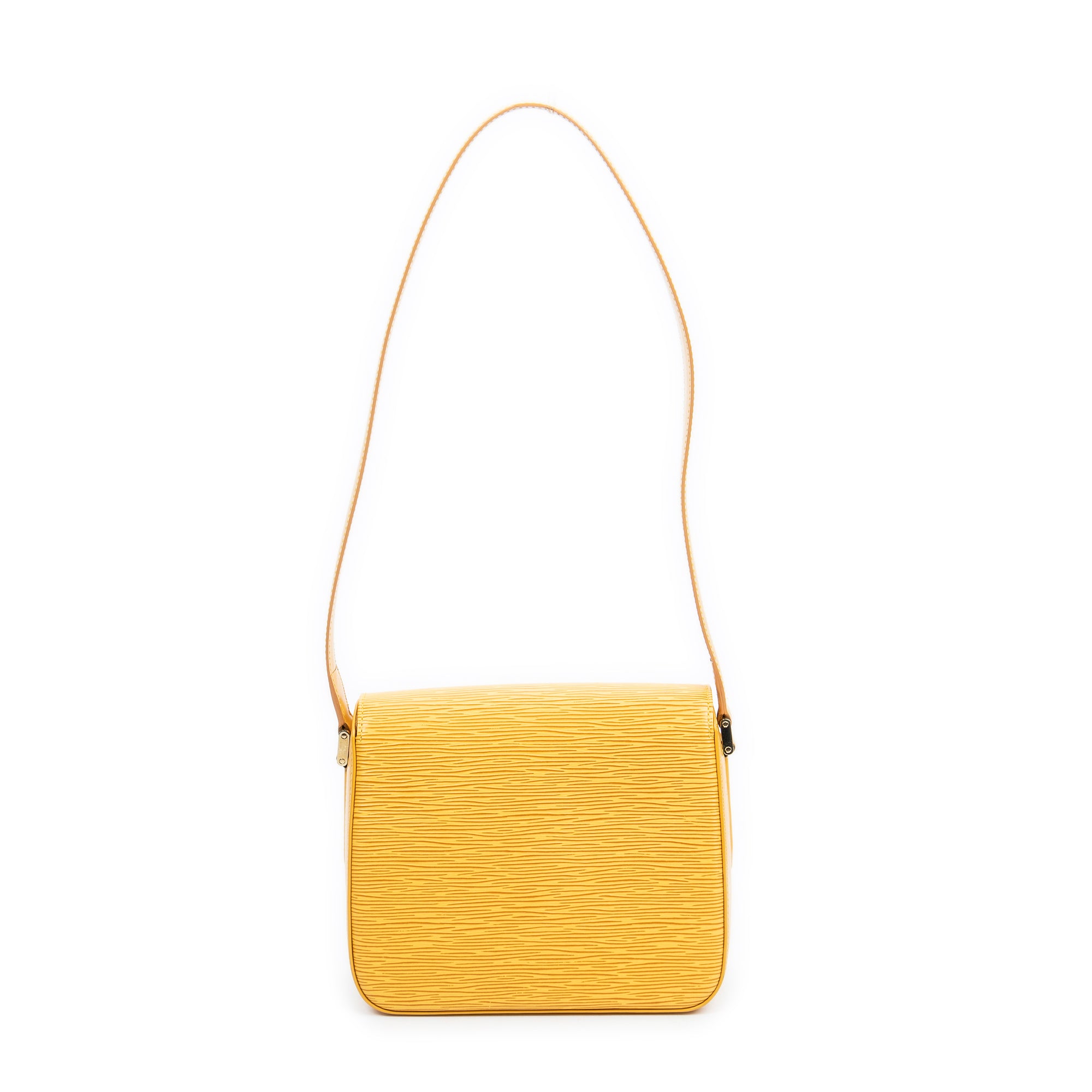 Shoulder Bag Buci Yellow Epi