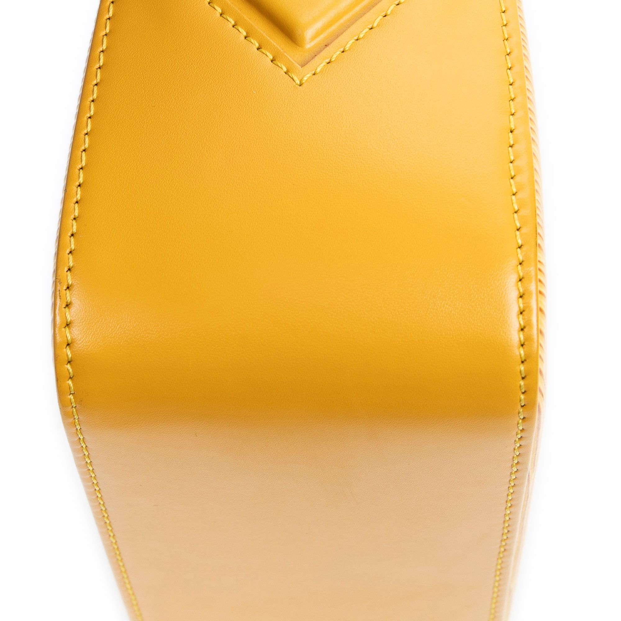 Shoulder Bag Buci Yellow Epi