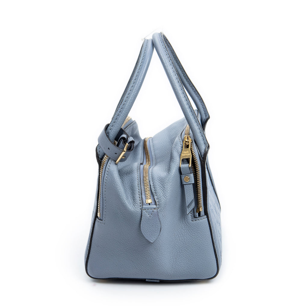 Handbag Marais BB Light Blue Monogram Empreinte