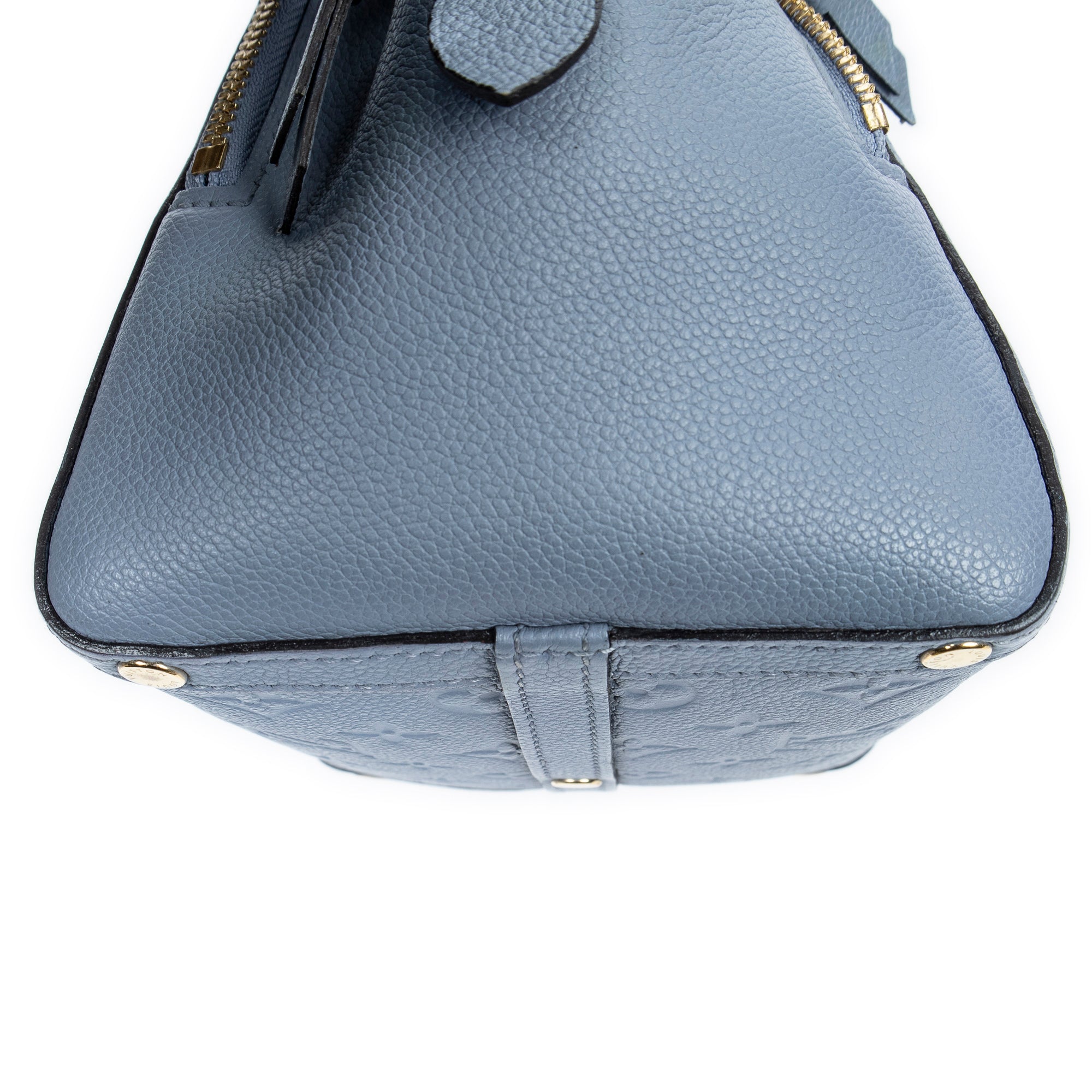 Handbag Marais BB Light Blue Monogram Empreinte