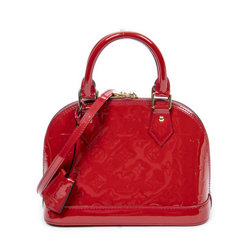 Handbag Alma BB Cerise Monogram Vernis