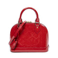 Handbag Alma BB Cerise Monogram Vernis