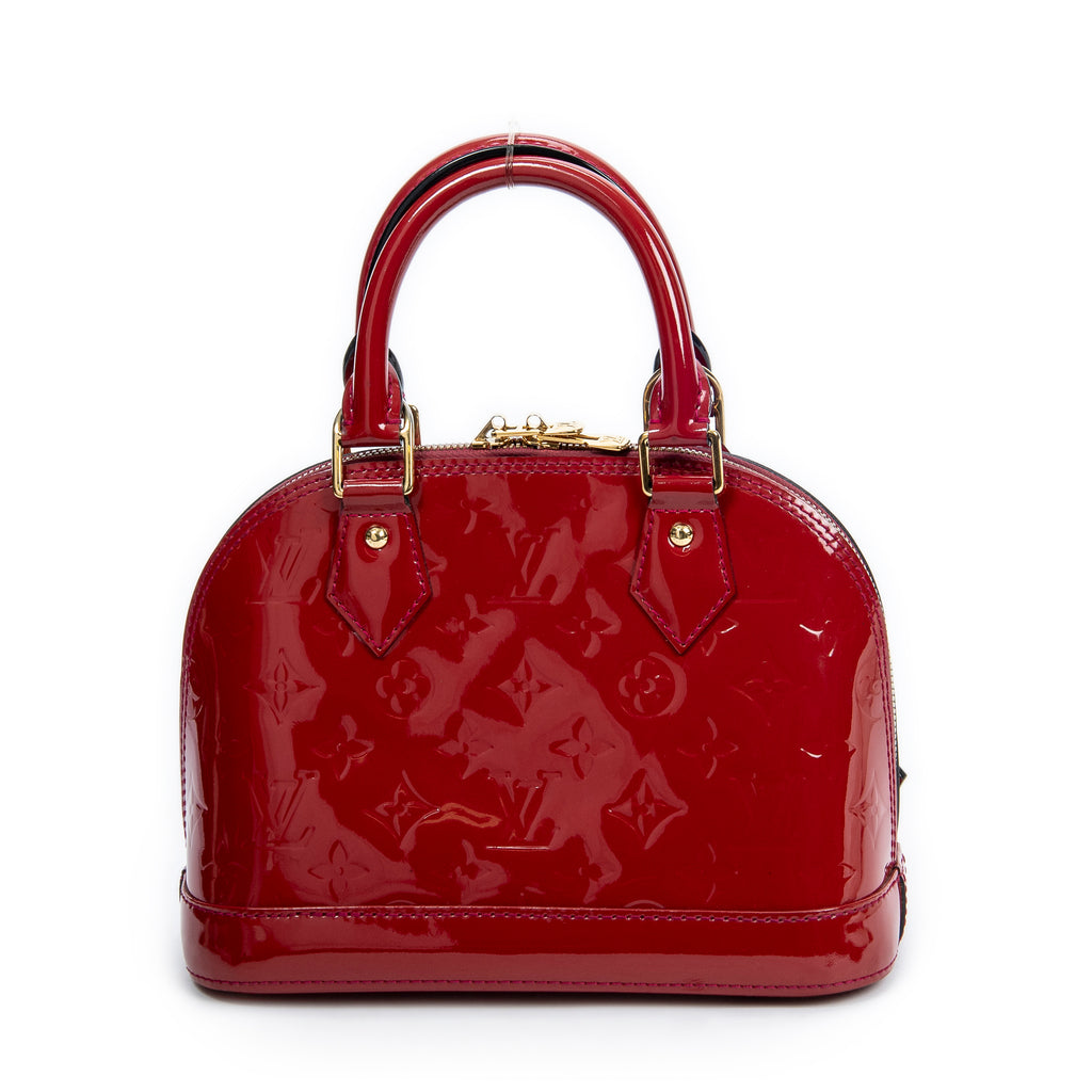 Handbag Alma BB Cerise Monogram Vernis