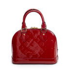 Handbag Alma BB Cerise Monogram Vernis