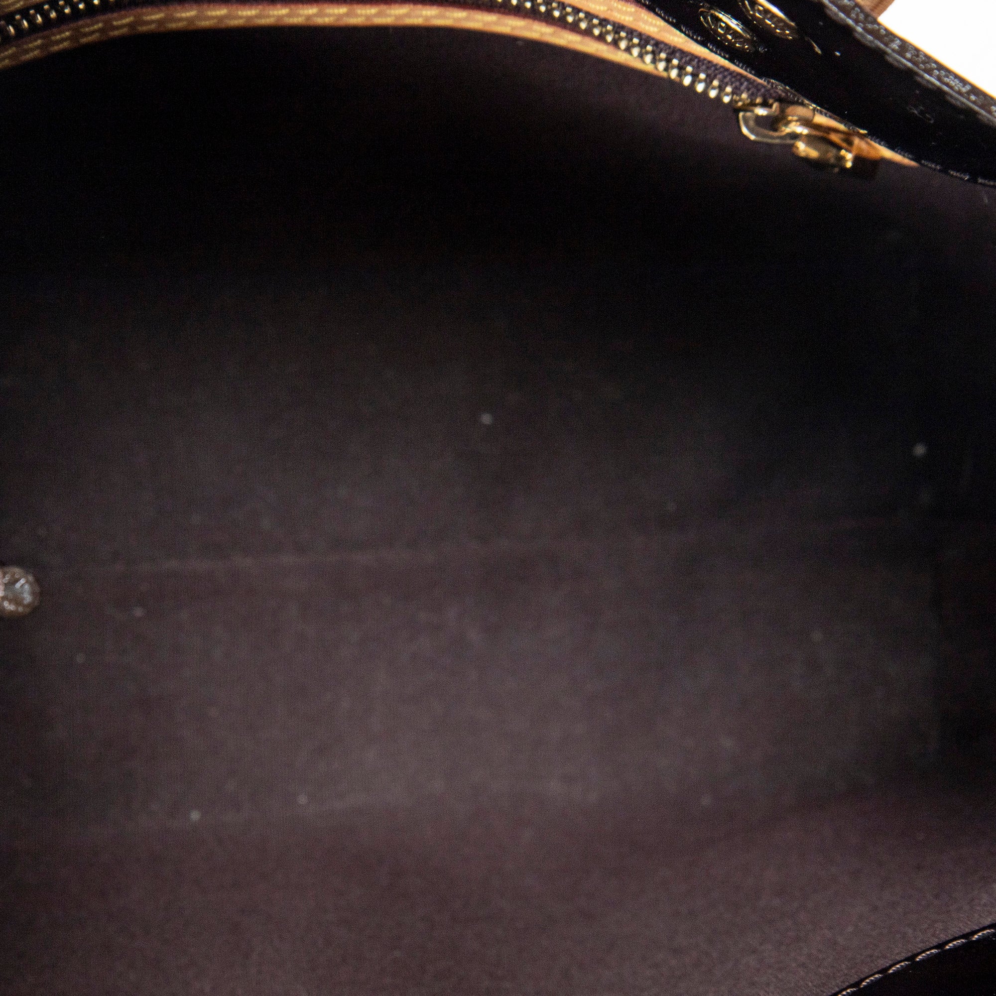 Handbag Reade PM Amarante Monogram Vernis