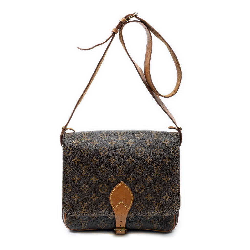 Shoulder Bag Cartouchiere GM Brown Monogram Canvas