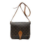 Shoulder Bag Cartouchiere GM Brown Monogram Canvas