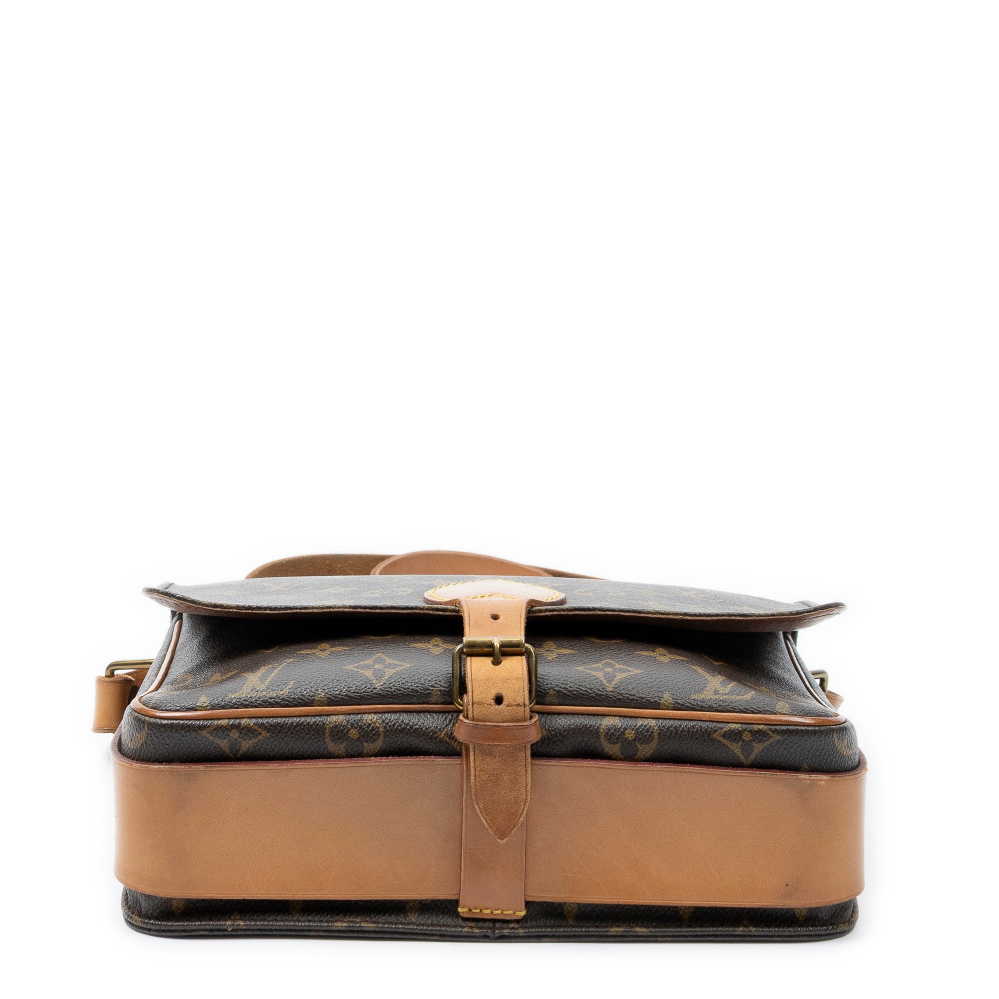 Shoulder Bag Cartouchiere GM Brown Monogram Canvas