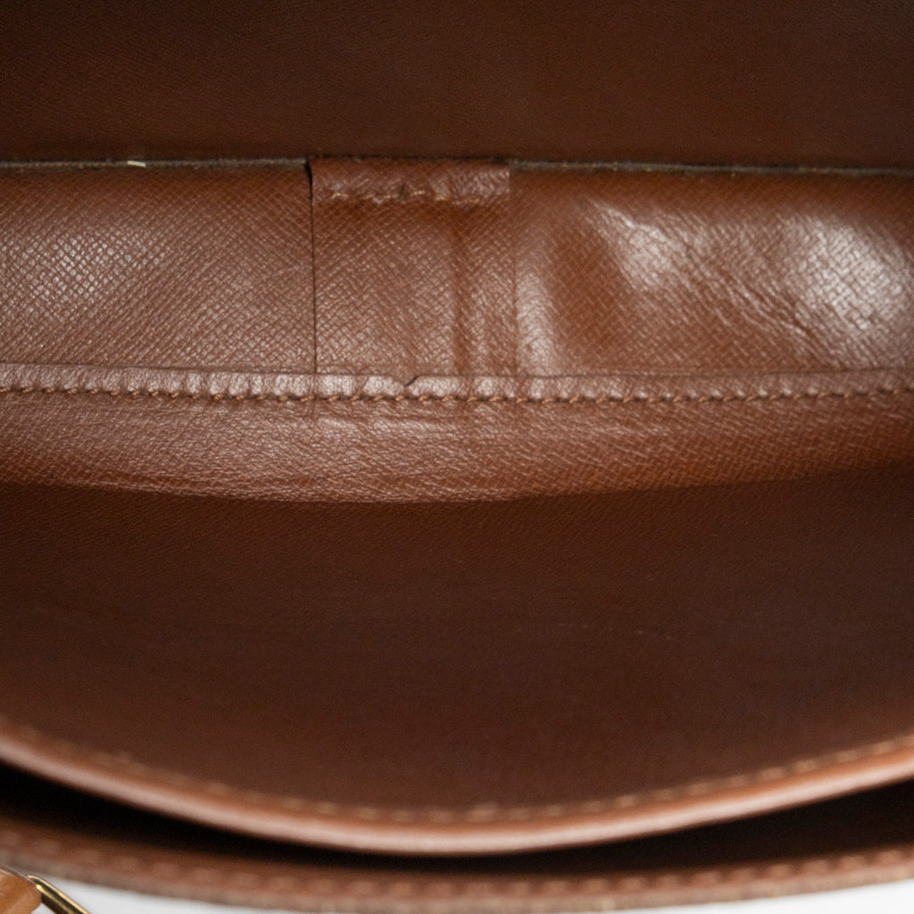 Shoulder Bag Cartouchiere GM Brown Monogram Canvas