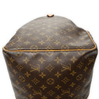 Travel Bag Keepall 55 Brown Monogram Canvas