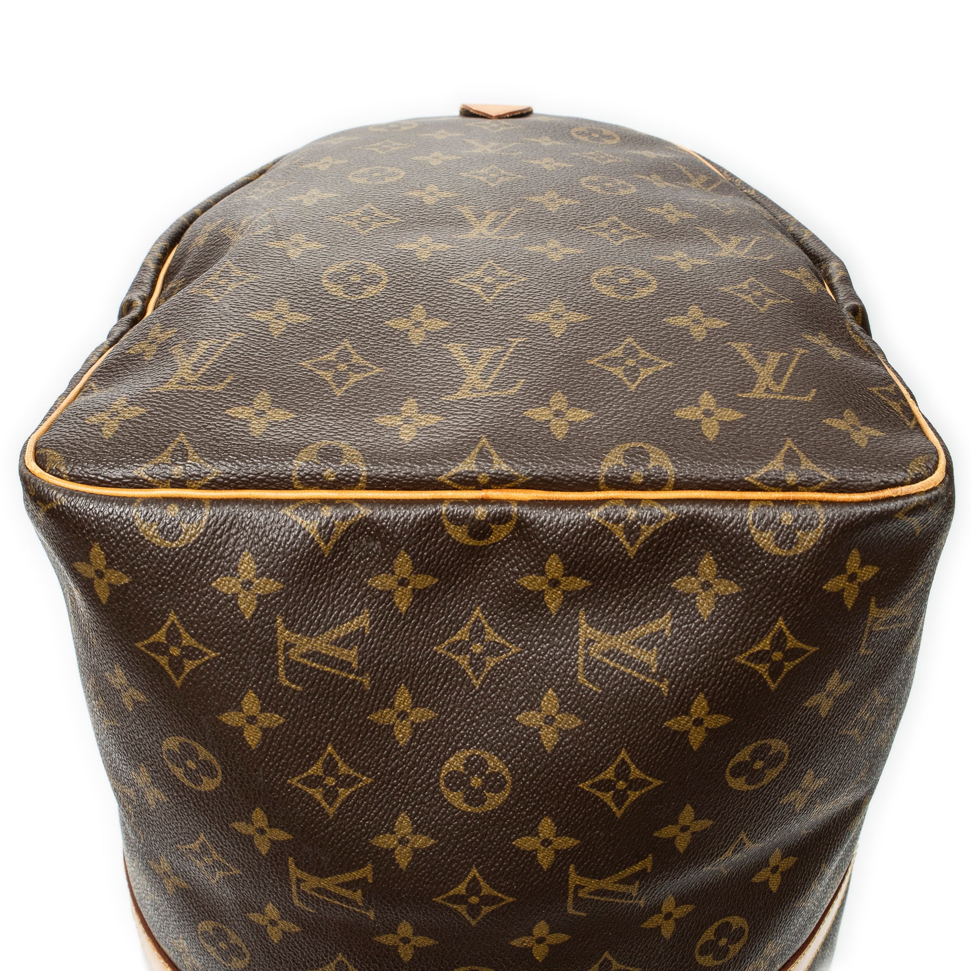 Travel Bag Keepall 55 Brown Monogram Canvas