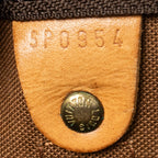 Travel Bag Keepall 55 Brown Monogram Canvas