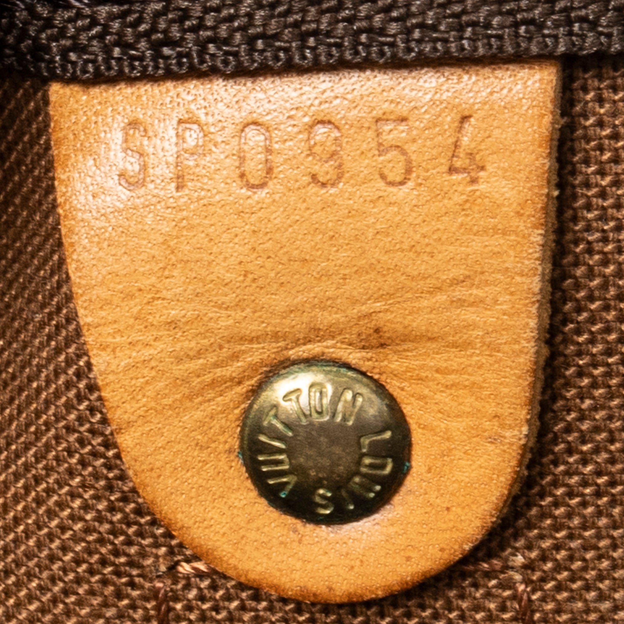 Travel Bag Keepall 55 Brown Monogram Canvas
