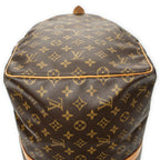 Travel Bag Keepall 55 Brown Monogram Canvas