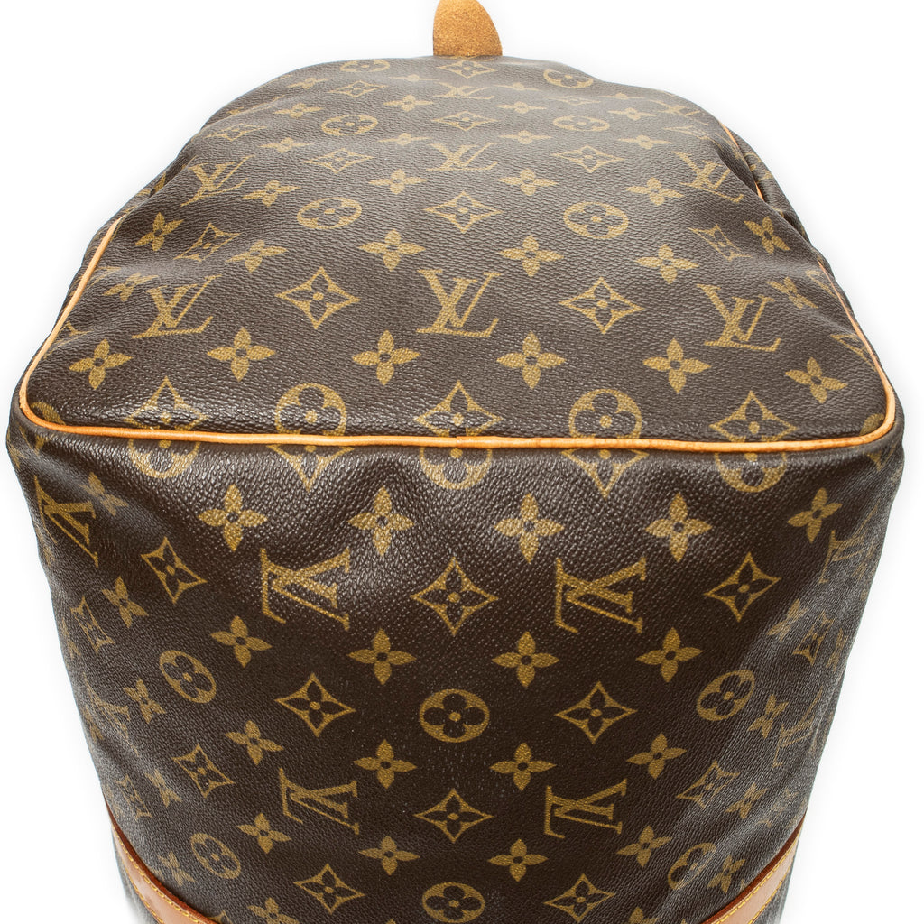 Travel Bag Keepall 55 Brown Monogram Canvas