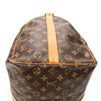 Travel Bag Keepall Bandouliere 50 Brown Monogram Canvas