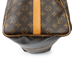 Travel Bag Keepall Bandouliere 50 Brown Monogram Canvas