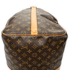 Travel Bag Keepall Bandouliere 55 Brown Monogram Canvas