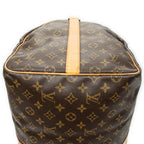Travel Bag Keepall Bandouliere 55 Brown Monogram Canvas