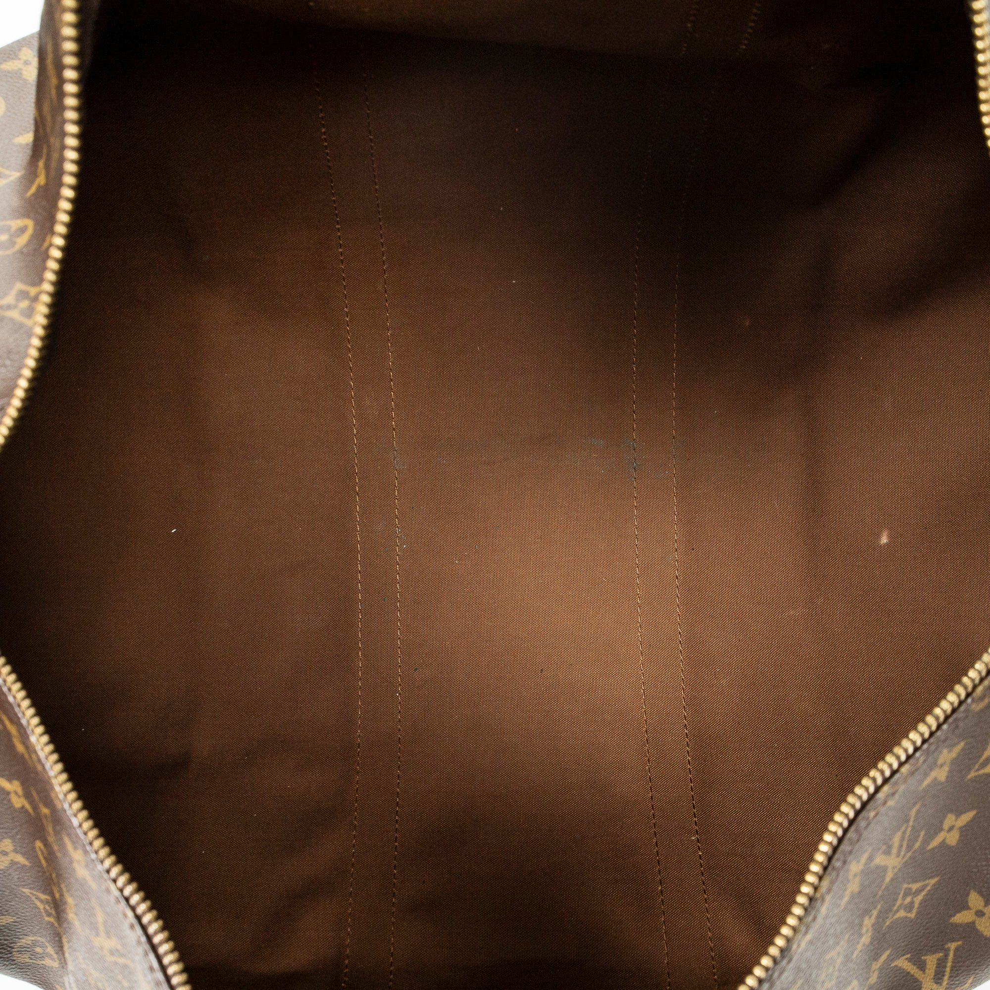 Travel Bag Keepall Bandouliere 55 Brown Monogram Canvas
