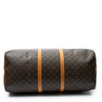 Travel Bag Keepall Bandouliere 60 Brown Monogram Canvas