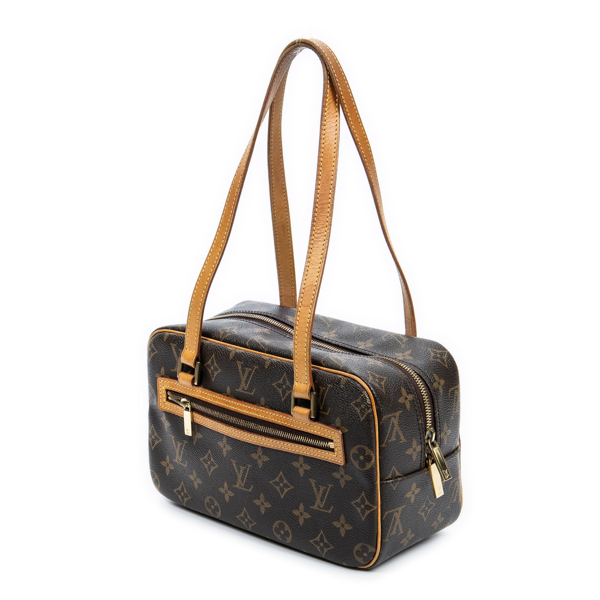 Shoulder Bag Cite MM Brown Monogram Canvas