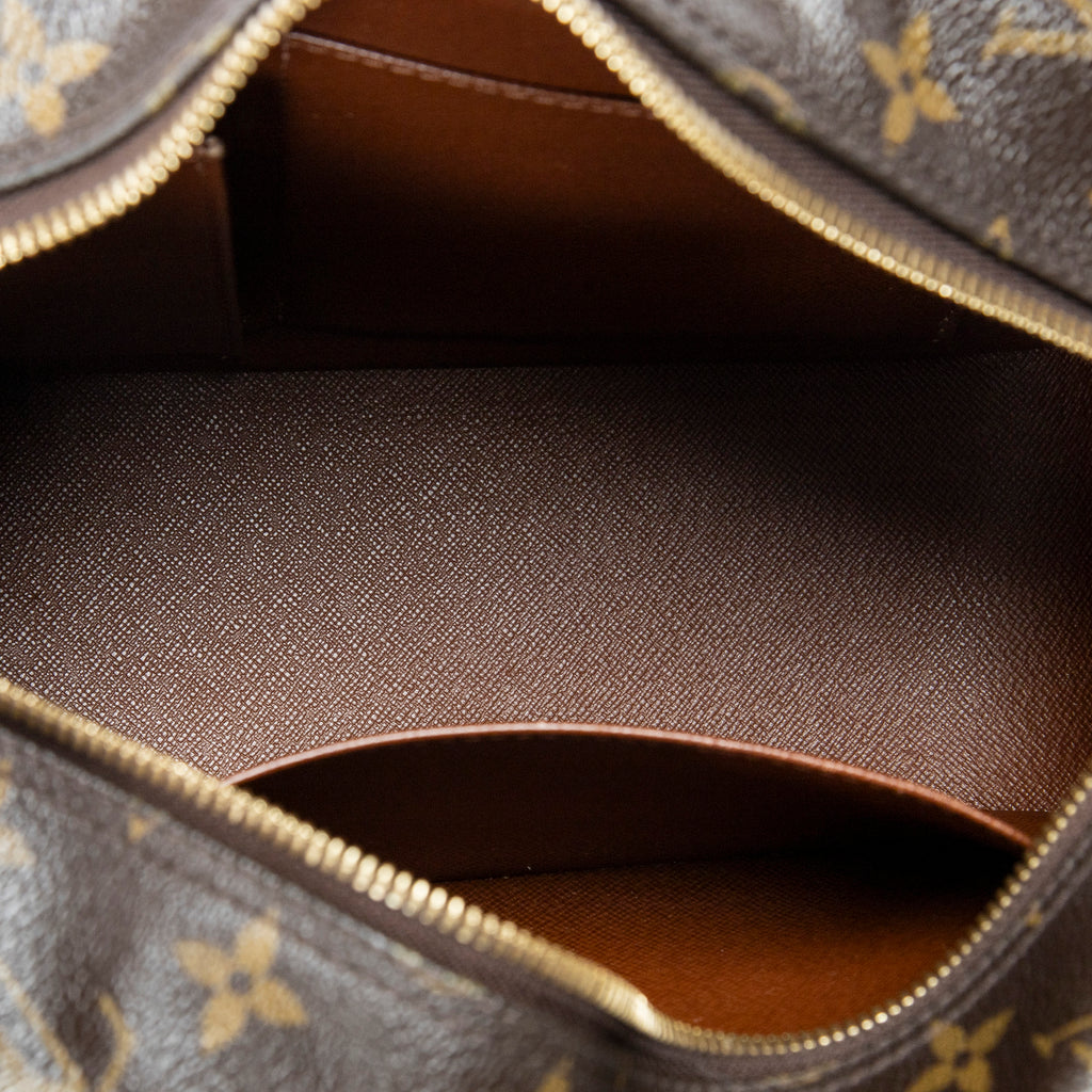 Sac à bandoulière Cite MM en toile Monogram marron
