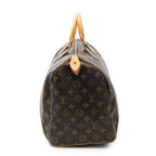 Handbag Speedy 40 Brown Monogram Canvas