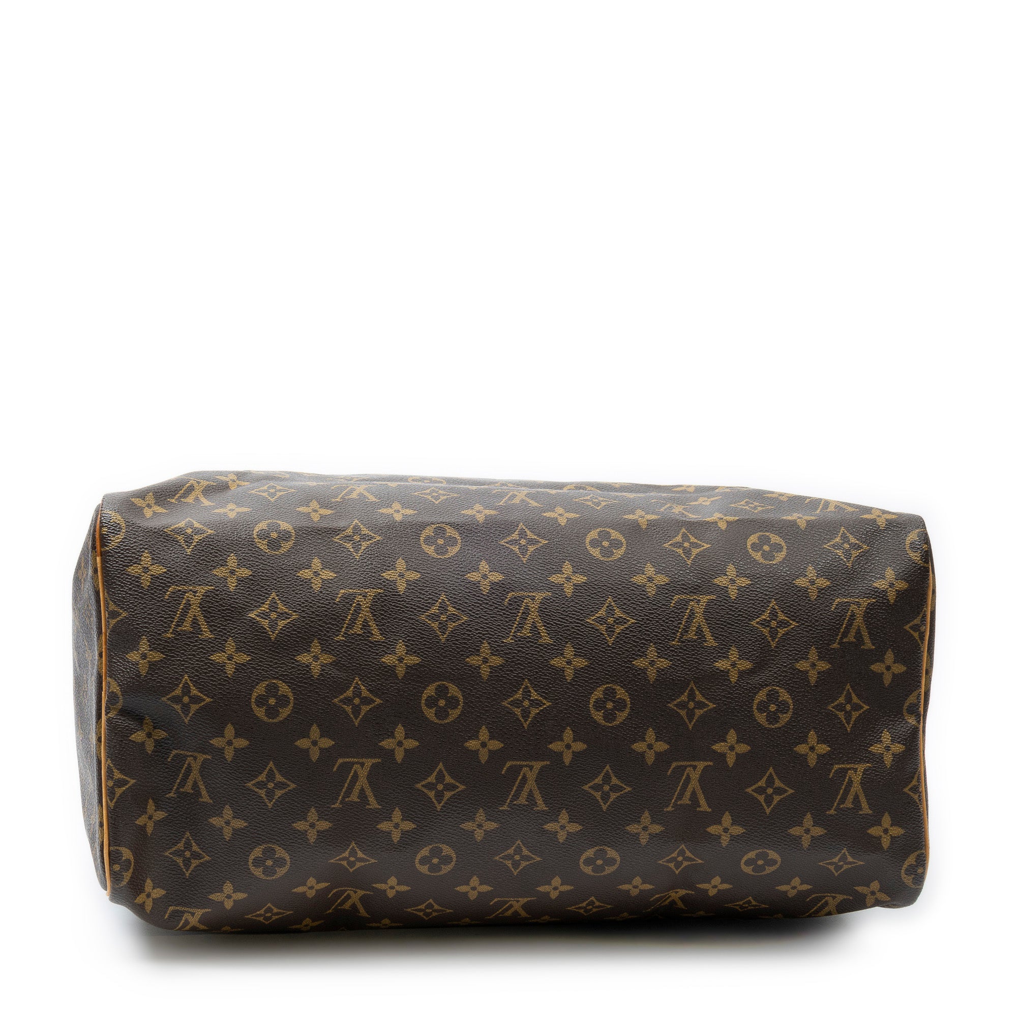 Handbag Speedy 40 Brown Monogram Canvas