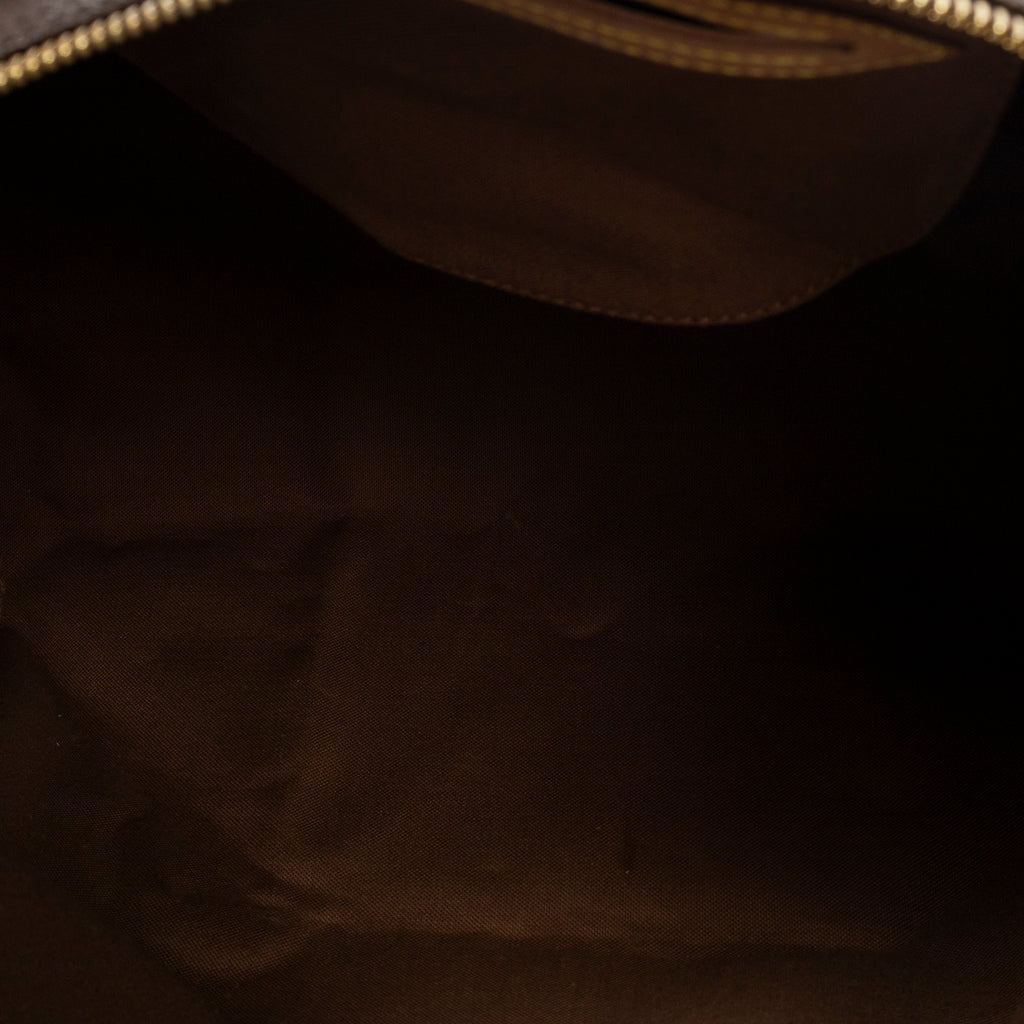 Handbag Speedy 40 Brown Monogram Canvas