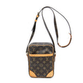 Shoulder Bag Danube Brown Monogram Canvas