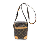 Shoulder Bag Danube Brown Monogram Canvas