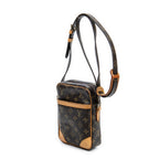 Shoulder Bag Danube Brown Monogram Canvas