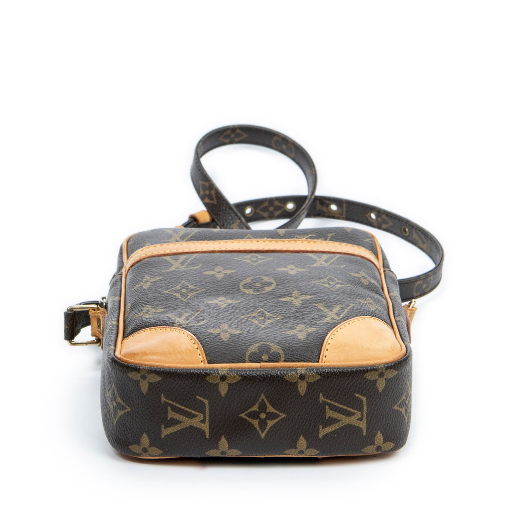 Sac Bandoulière Danube Toile Monogram Marron