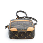 Sac Bandoulière Danube Toile Monogram Marron