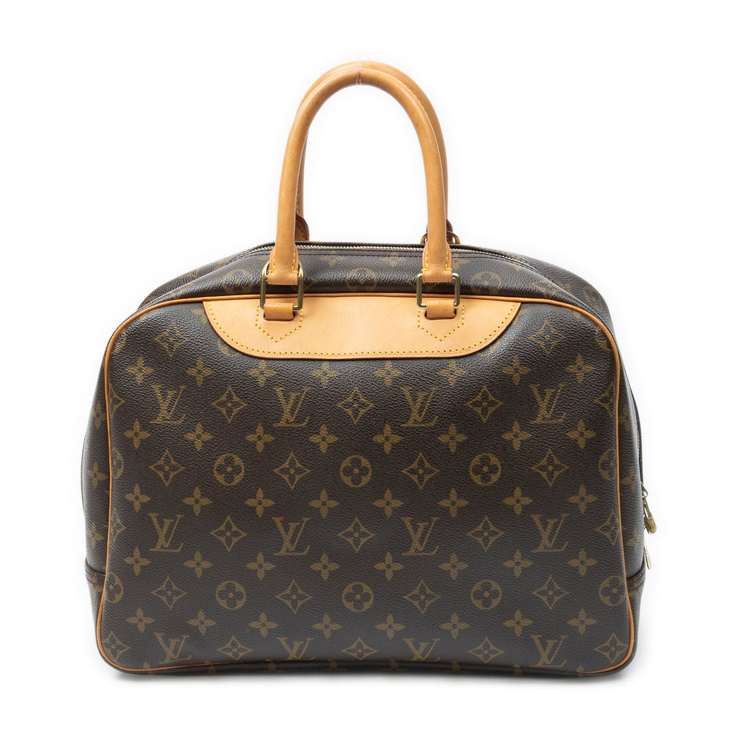 Handbag Deauville Brown Monogram Canvas