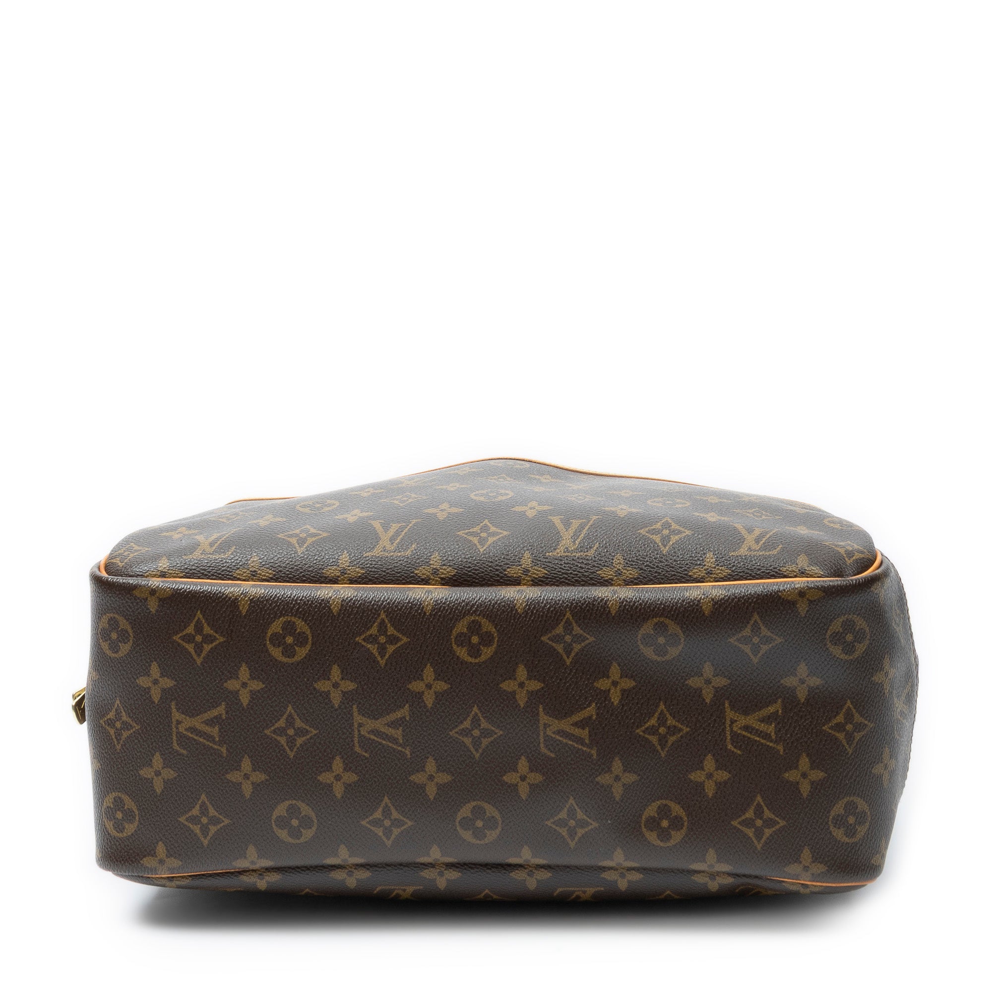 Handbag Deauville Brown Monogram Canvas
