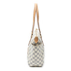 Shoulder Bag Totally PM Ivory Damier Azur