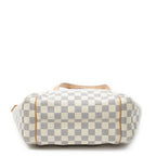 Shoulder Bag Totally PM Ivory Damier Azur