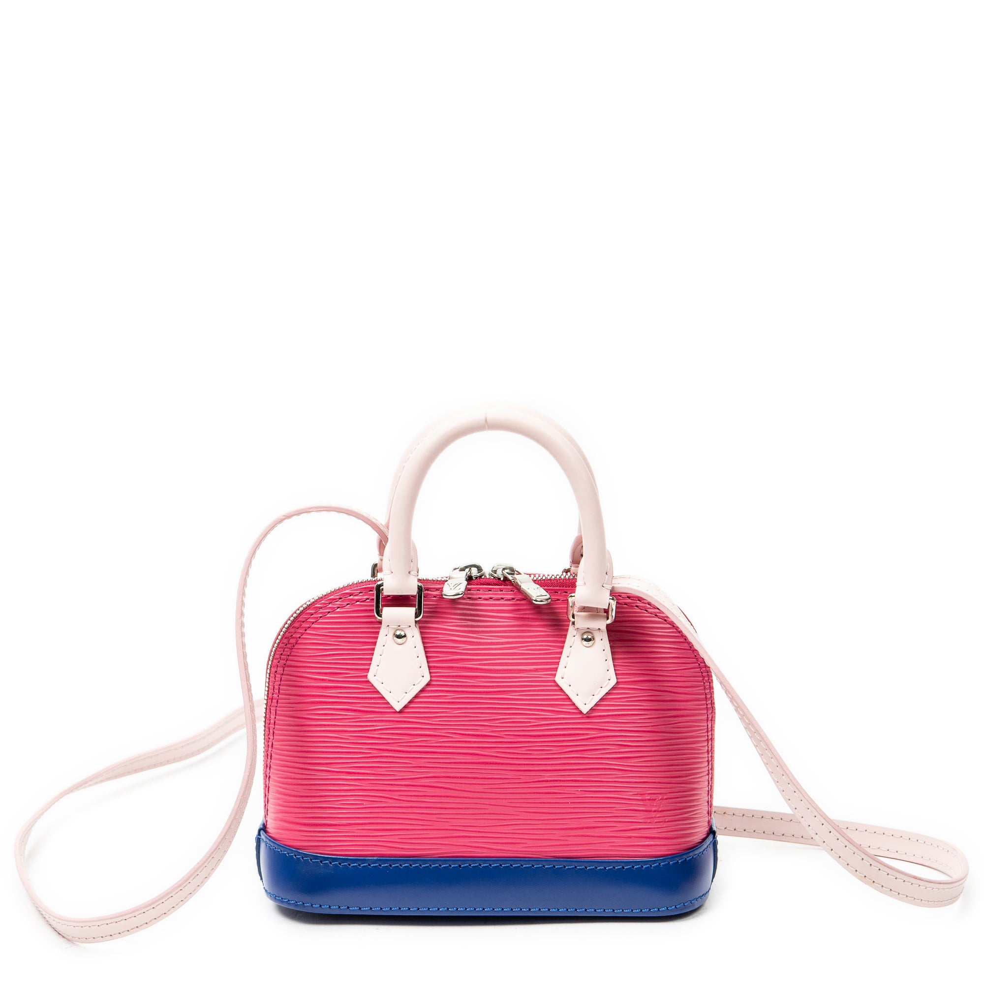 Handbag Alma Pink Epi