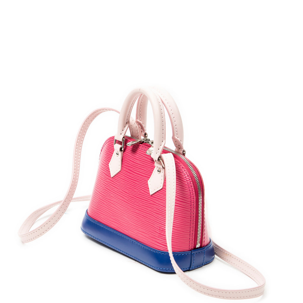 Handbag Alma Pink Epi