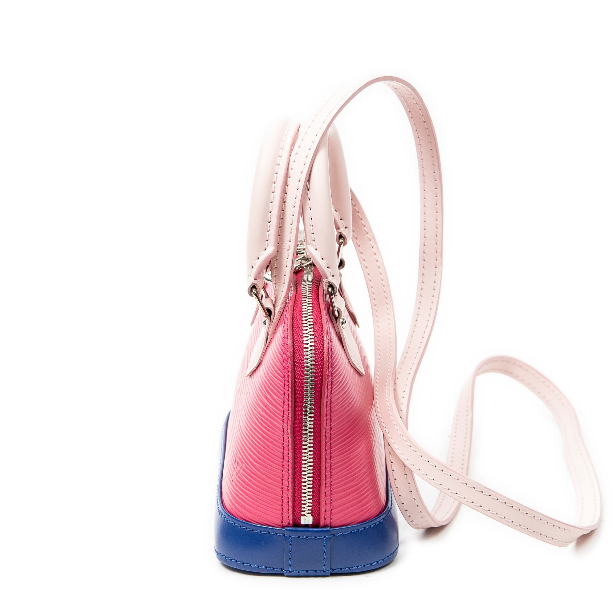 Handbag Alma Pink Epi