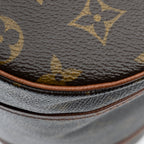 Handbag Papillon 26 Brown Monogram Canvas