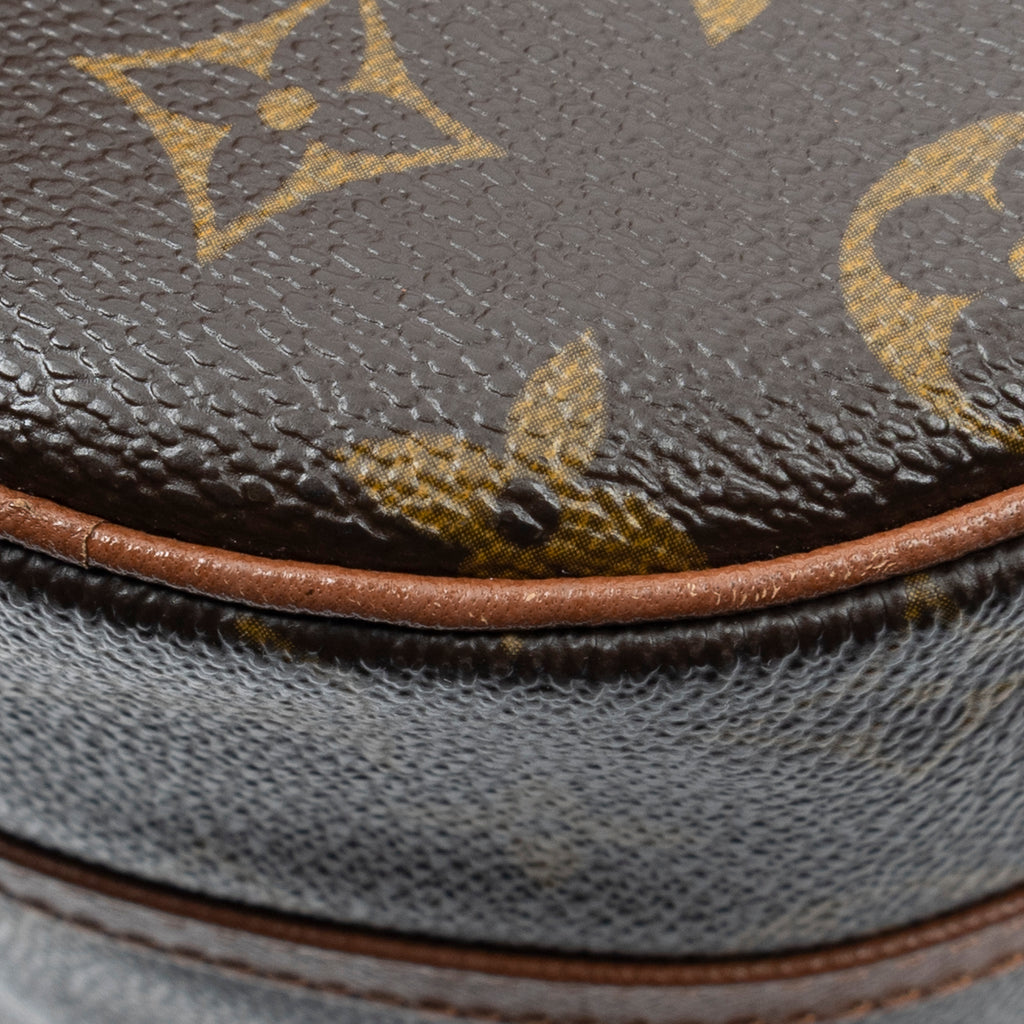 Handbag Papillon 26 Brown Monogram Canvas
