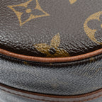 Handbag Papillon 26 Brown Monogram Canvas